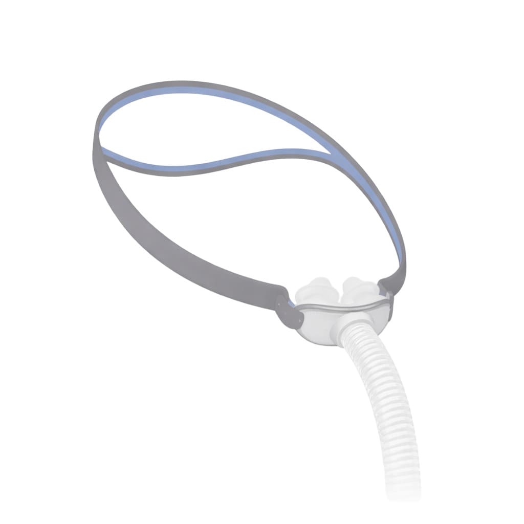 CPAP Nasenpolstermaske mit Schlauchanschluss